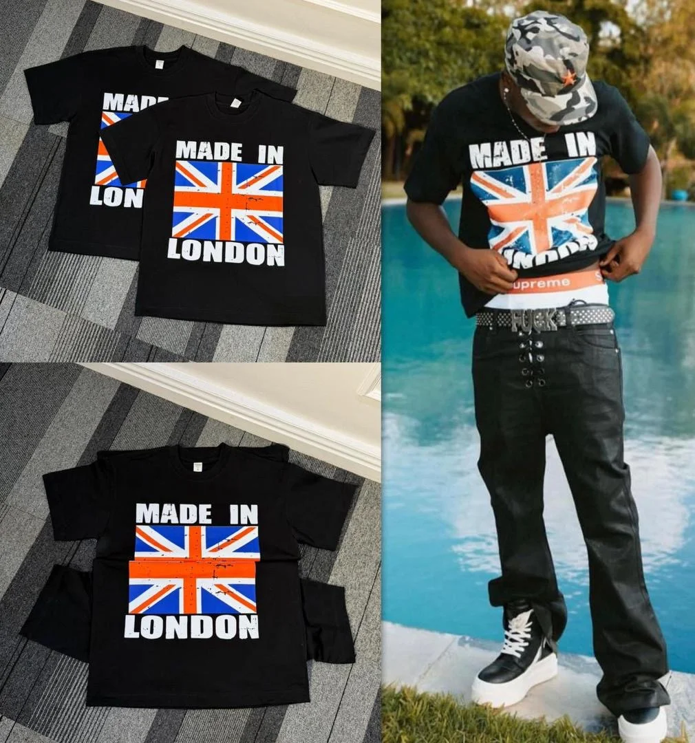 “Made In London” Graphic Tee – Bold Streetwear Essential..